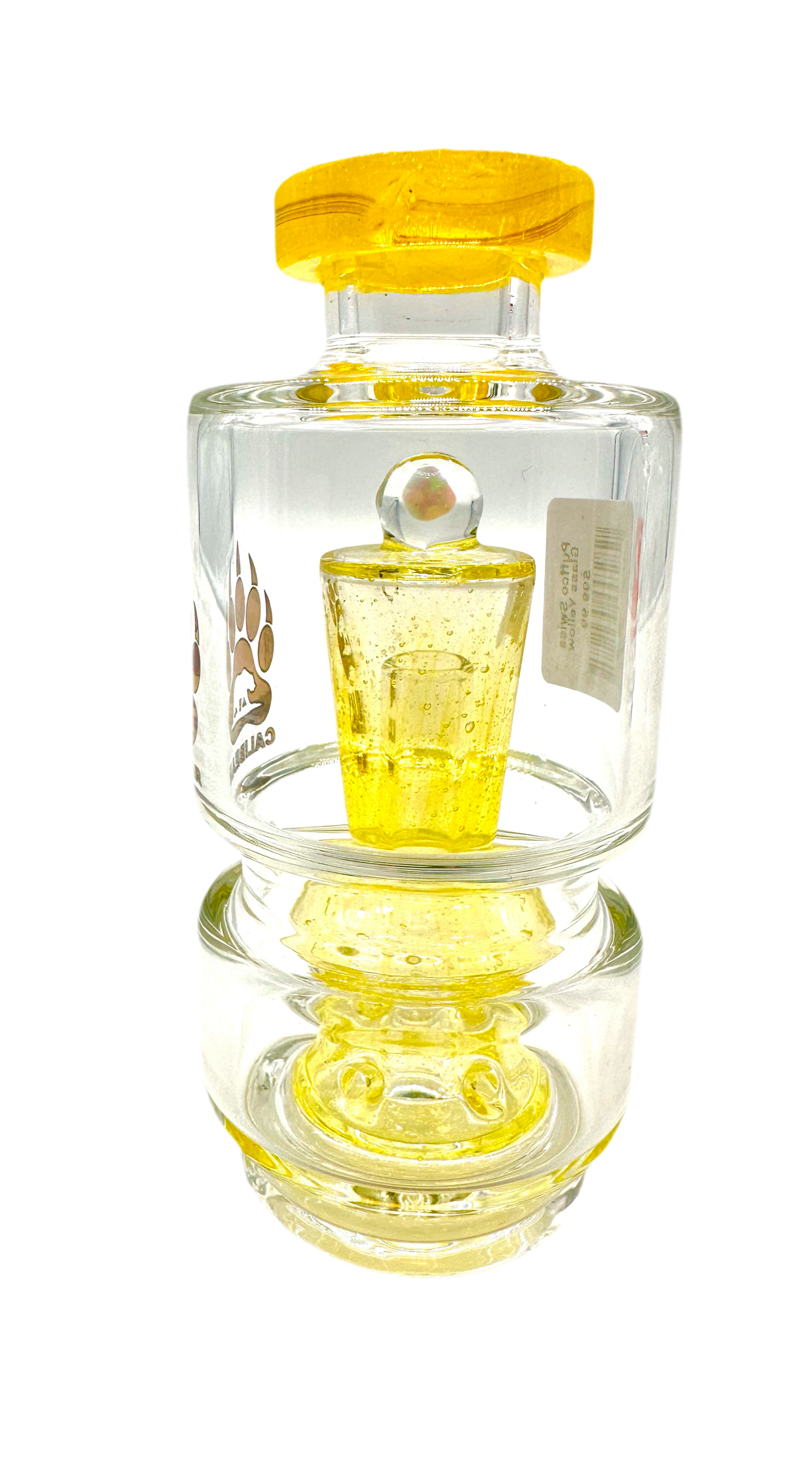 Puffco Swiss Yellow Glass Calibear