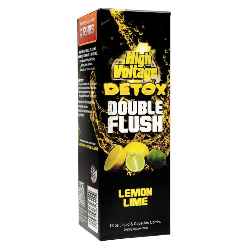 High Voltage Detox Double Flush Lemon Lime