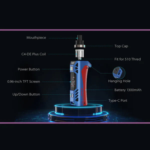 Yocan Cylo Purple Green