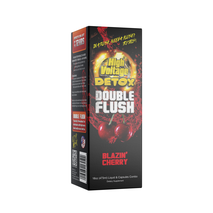 High Voltage Detox Double Flush Cherry