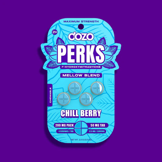 Dozo Perks 4pk Chill Berry 50mg